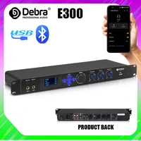 debra e 300 independent 2 channel microphone settingsanti howling ktv effect processor karaoke reverb audio processing system
