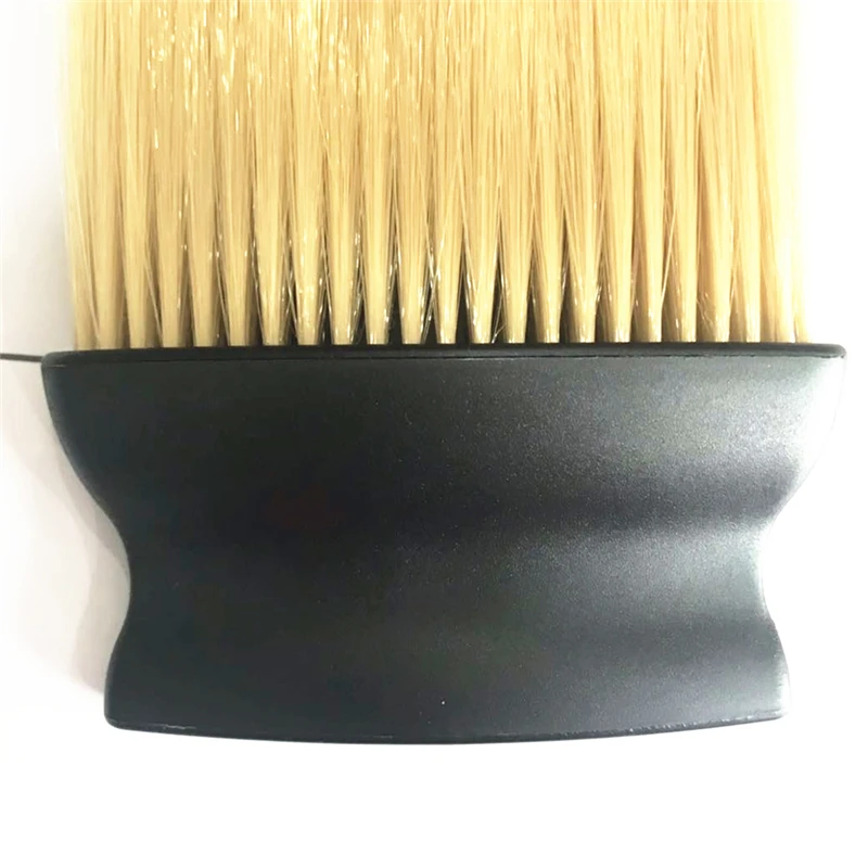 

Neck Black Soft Shaving Brush Beard Cutting Haircut Hairdressing Face Moustache Shaving Brushe Salon Home Hair Hair Sweep Brush