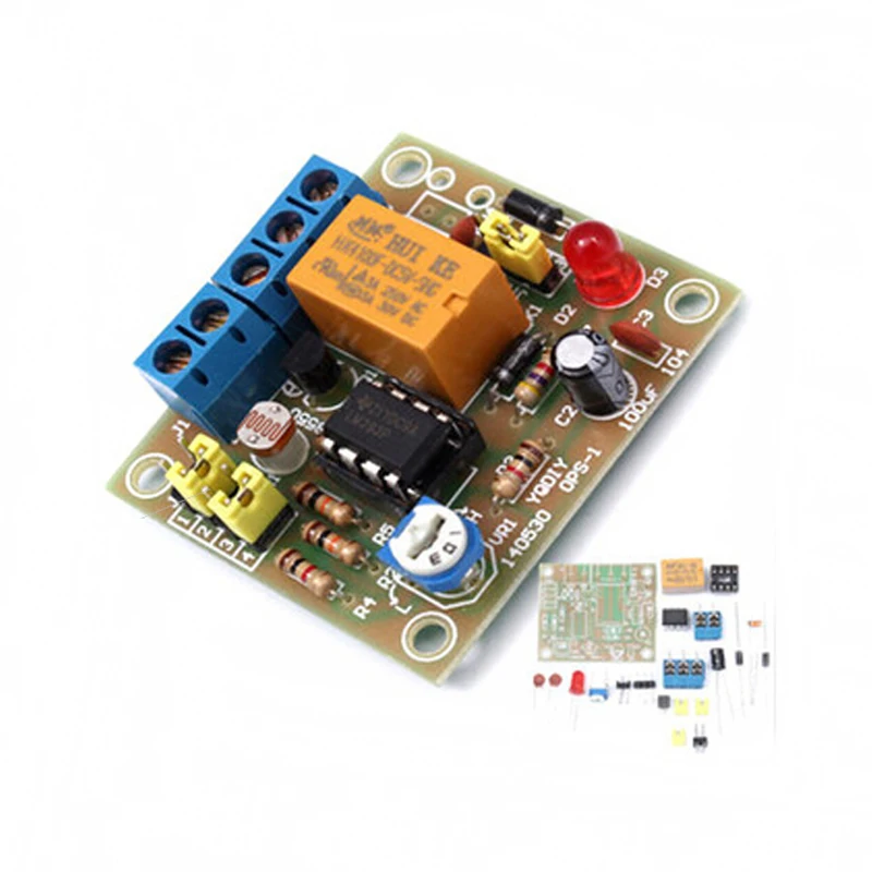 OPS 1 светильник переключатель DIY Kit управления светочувствительная электронная