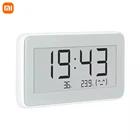Смарт-часы Xiaomi Mijia Pro, электронные цифровые часы с измерителем температуры и влажности, электронный термометр, приложение Mi Home