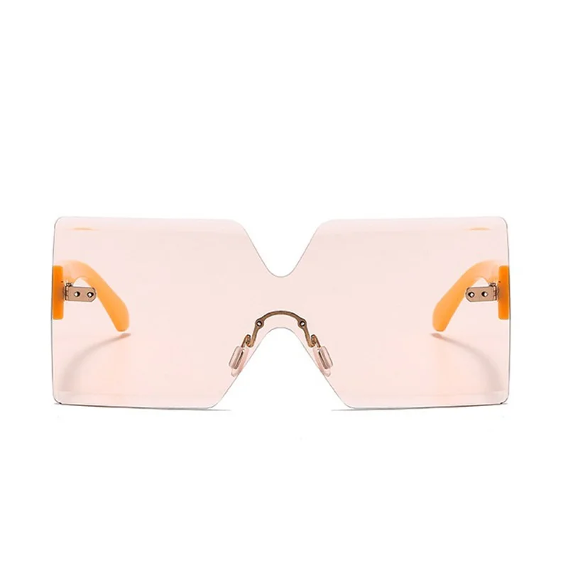 

Знаменитые большие цельные солнцезащитные очки, женские брендовые негабаритные солнцезащитные очки, мужские винтажные Квадратные Солнцез...