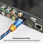 Оптоволоконный аудиокабель Toslink с цифровым звуком, SPDIF, 5,1, OD6.0, 1 м, 1,5 м, 2 м, 3 м, 5 м