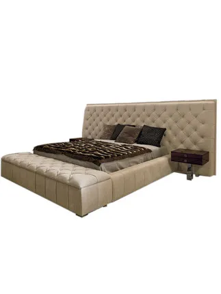 

Hot sale fashionable comfortable Home bedroom simple bed wedding bed double