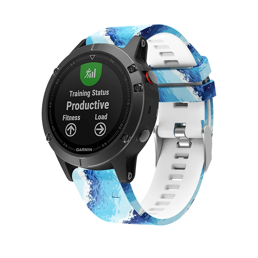 Ремешок для часов Силиконовый браслет для Garmin Fenix 5 Plus Замена наручного браслета Quick Release для Garmin forerunner 935 945 quatix 5