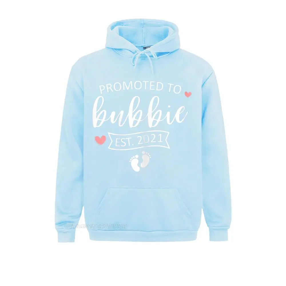 Womens Promoted to Bubbie Est 2022 Shirt Mother's day new Mom Sweatshirts Labor Day Hoodies Hot Sale Custom Hoods Leisure Men's |
