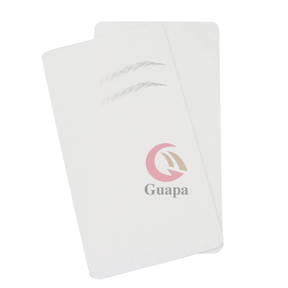 Пустой силиконовый инструмент для тренировки татуировок микроблейдинга бровей