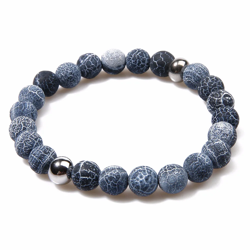 8 мм натуральный выветриваемый гранит полудрагоценный камень один круг модный