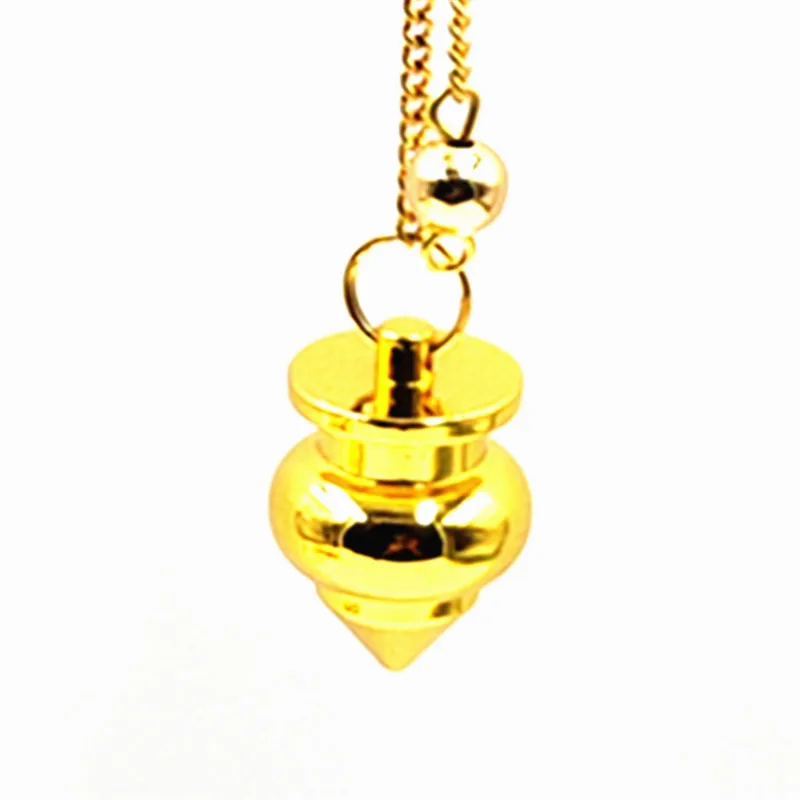 

pendule de pendulum pendant men Dowsing Healing Pyramid spiritual Reiki pendulums for dowsing Copper meatl Charms Chakra Amulet