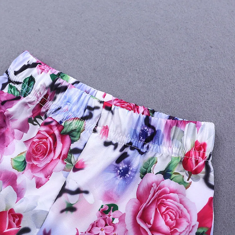 Elvesnest/Летняя одежда для маленьких девочек модная детская комплект черный