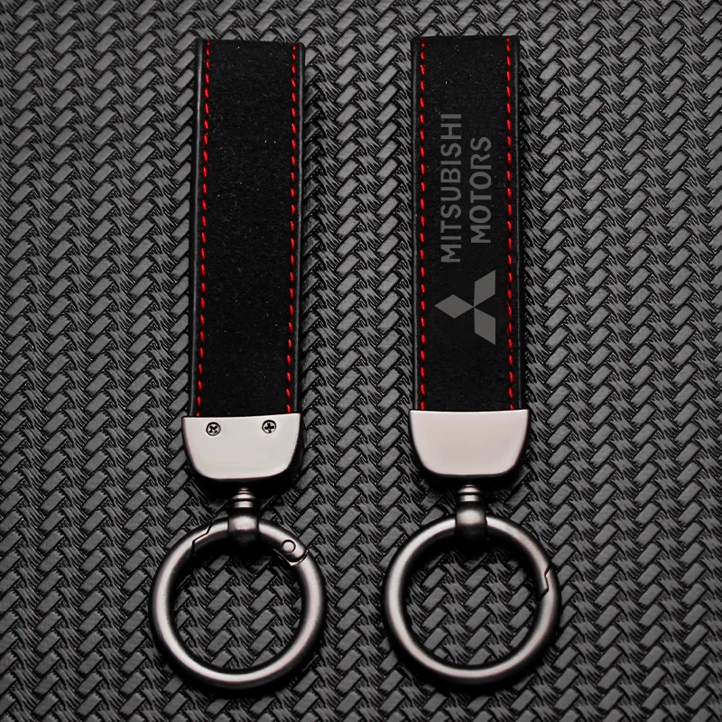 Роскошный замшевый Кожаный Автомобильный брелок для женщин и мужчин подарки