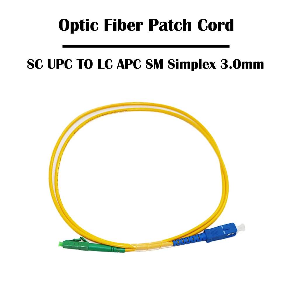 5 шт./лот LC UPC к 1 м/2 м/3 м/5 м/7 м/10 м/15 м/20 м оптоволоконный Соединительный шнур