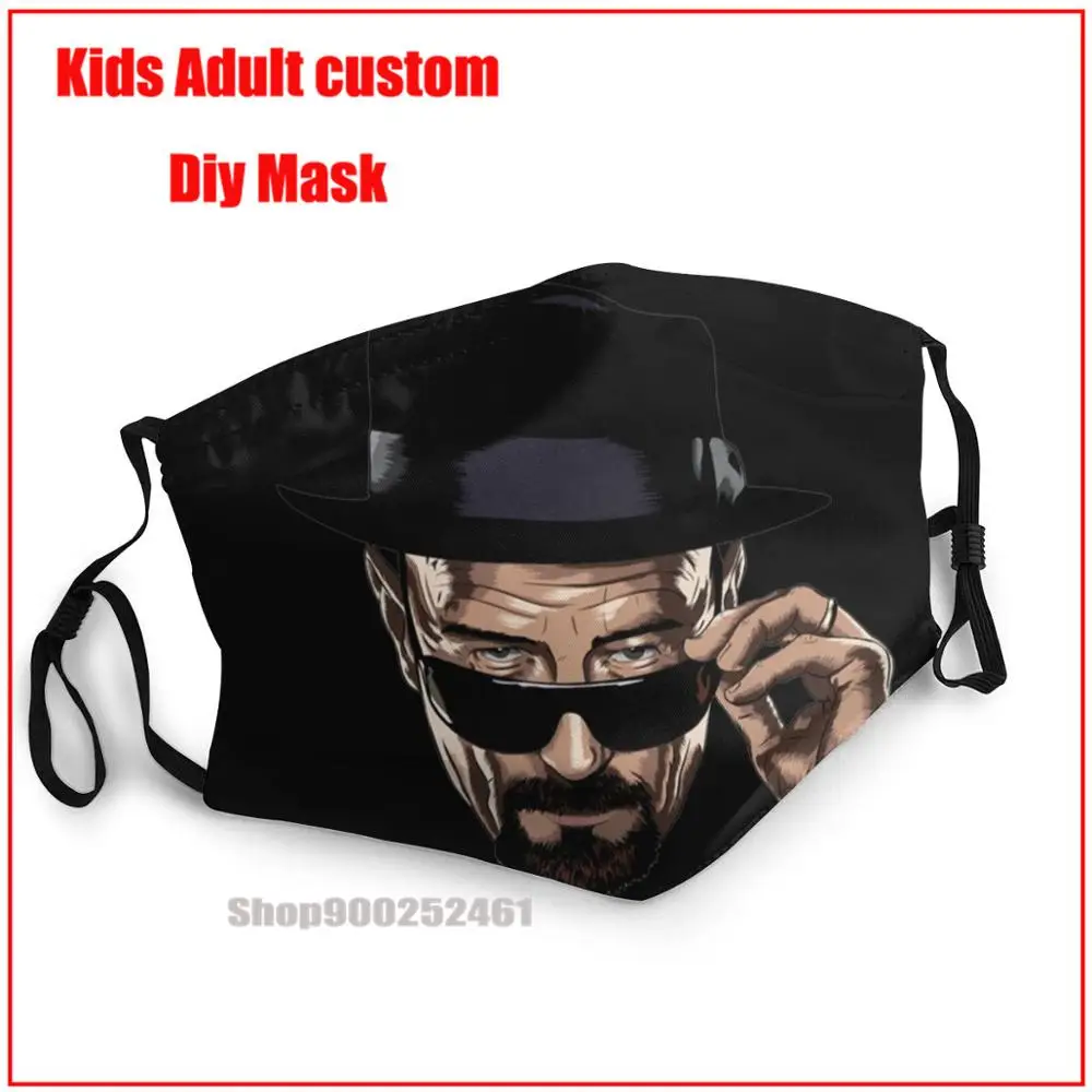 

Маска для лица Heisenberg «Я тот, кто знает Белый», «сделай сам»