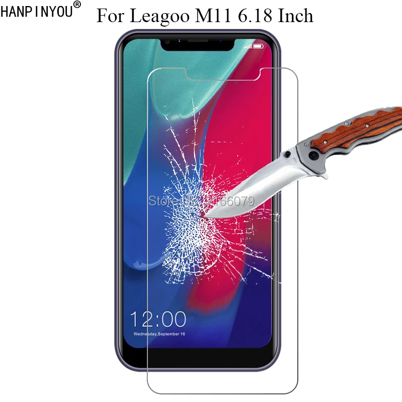 1 шт./2 шт. 9H 2.5D Передняя защитная пленка из закаленного стекла для Leagoo M11 6 18