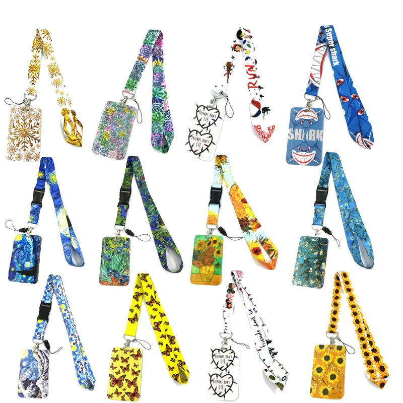 

Key lanyard Cars KeyChain ID Card Pass Gym Mobile Phone Badge Kid Key Ring Holder Jewelry Decorations