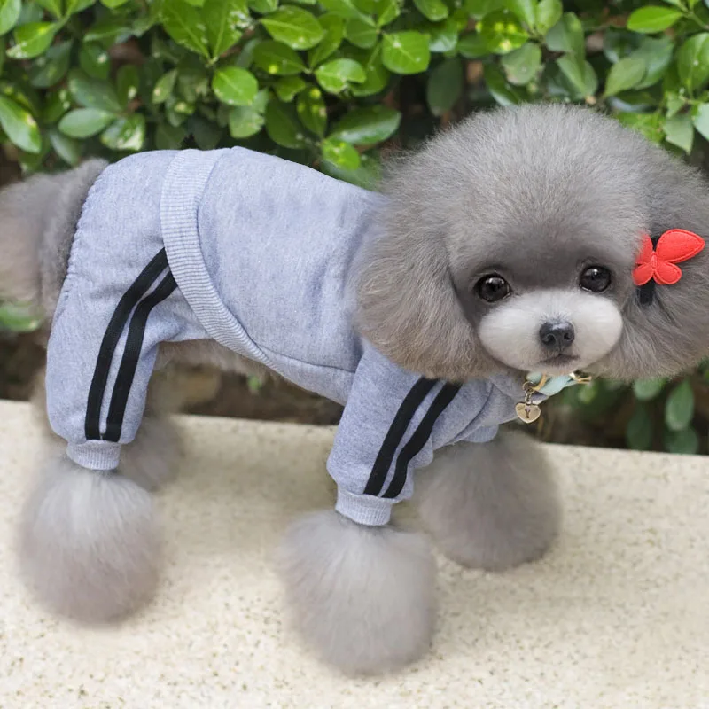 XS XXL Pet Одежда с принтом в виде собак для Костюм кошкой Пижама утолщенные Кофты