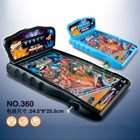 arcade pinball machine cabinet coin operated game bartop automatic scoring for kid toys retro game console music led light