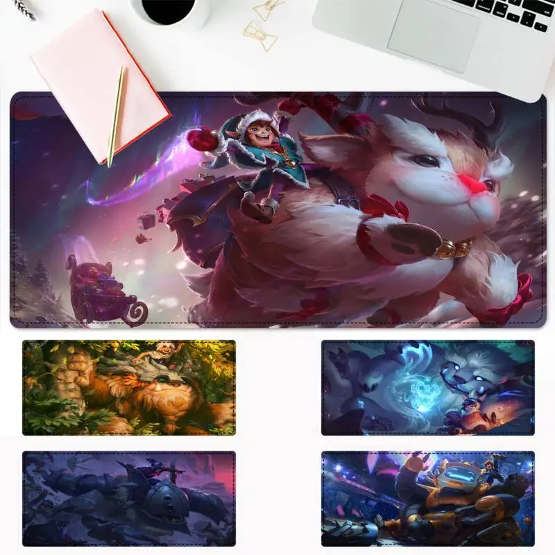 

Promotion LOL Nunu Willump Mouse Pad Laptop PC Computer Mause Pad Desk Mat For Big Gaming Mouse Mat For Overwatch/CS GO