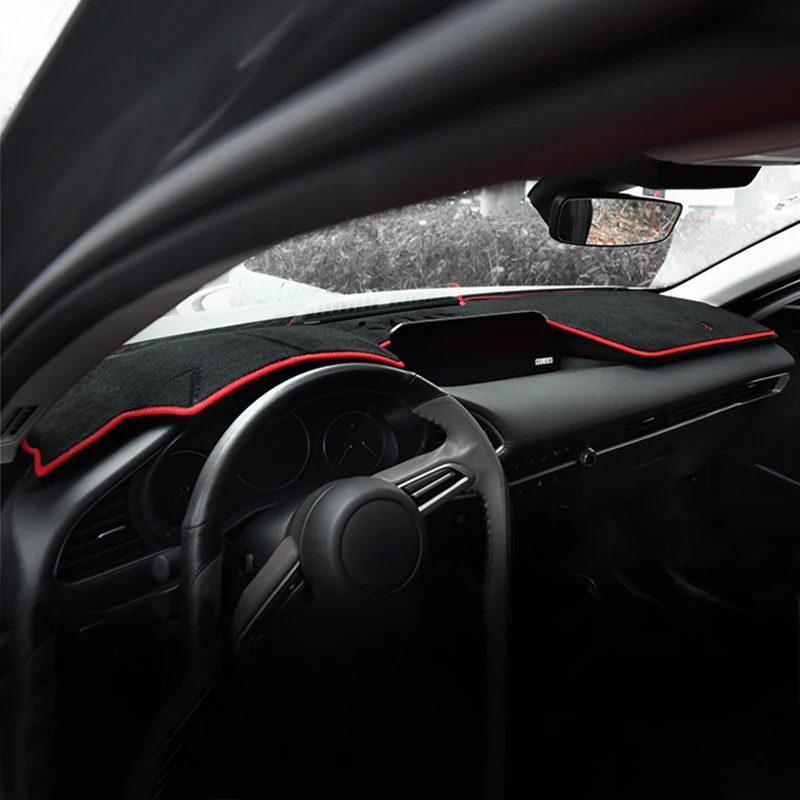 

Солнцезащитный чехол для приборной панели автомобиля, Накладка для Mazda 3 Axela 2019 2020 2021 2022 BP, платформа для приборной панели, Настольный коврик, ...