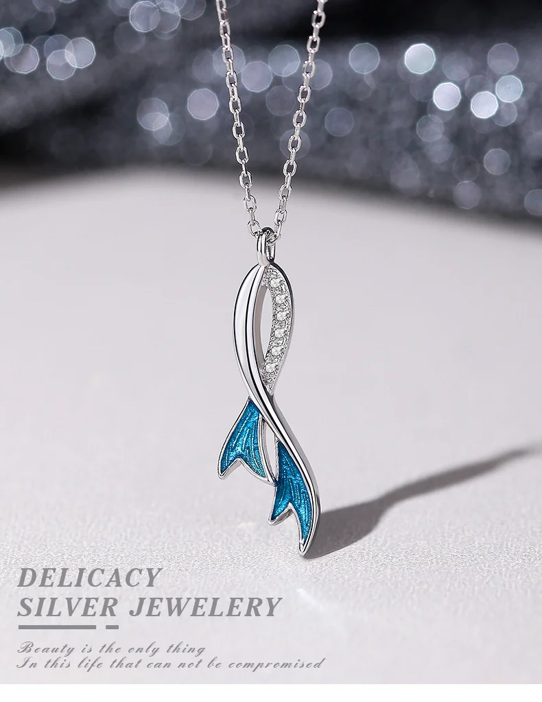 

925 Sterling Silver Moon Star Necklace women's Korean version ins clavicle chain fashion niche design sense pendant trend