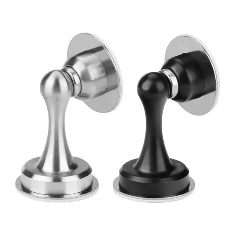 Нержавеющая Сталь Анти абразивная дверная пробка сильный магнетизм стикер