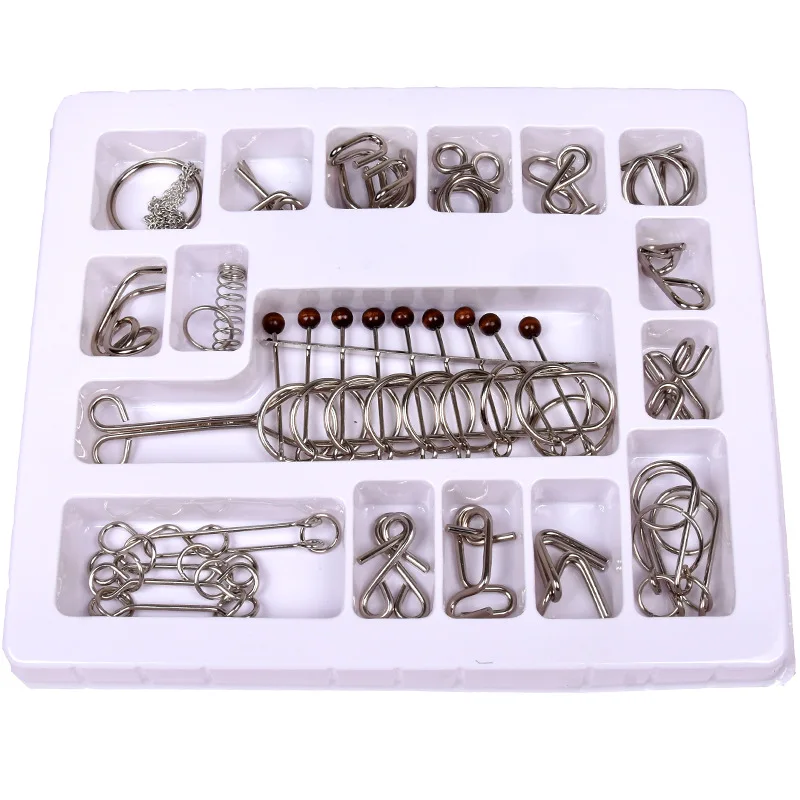 Развивающие игрушки Luban lock сложная интеллектуальная Пряжка взрослые