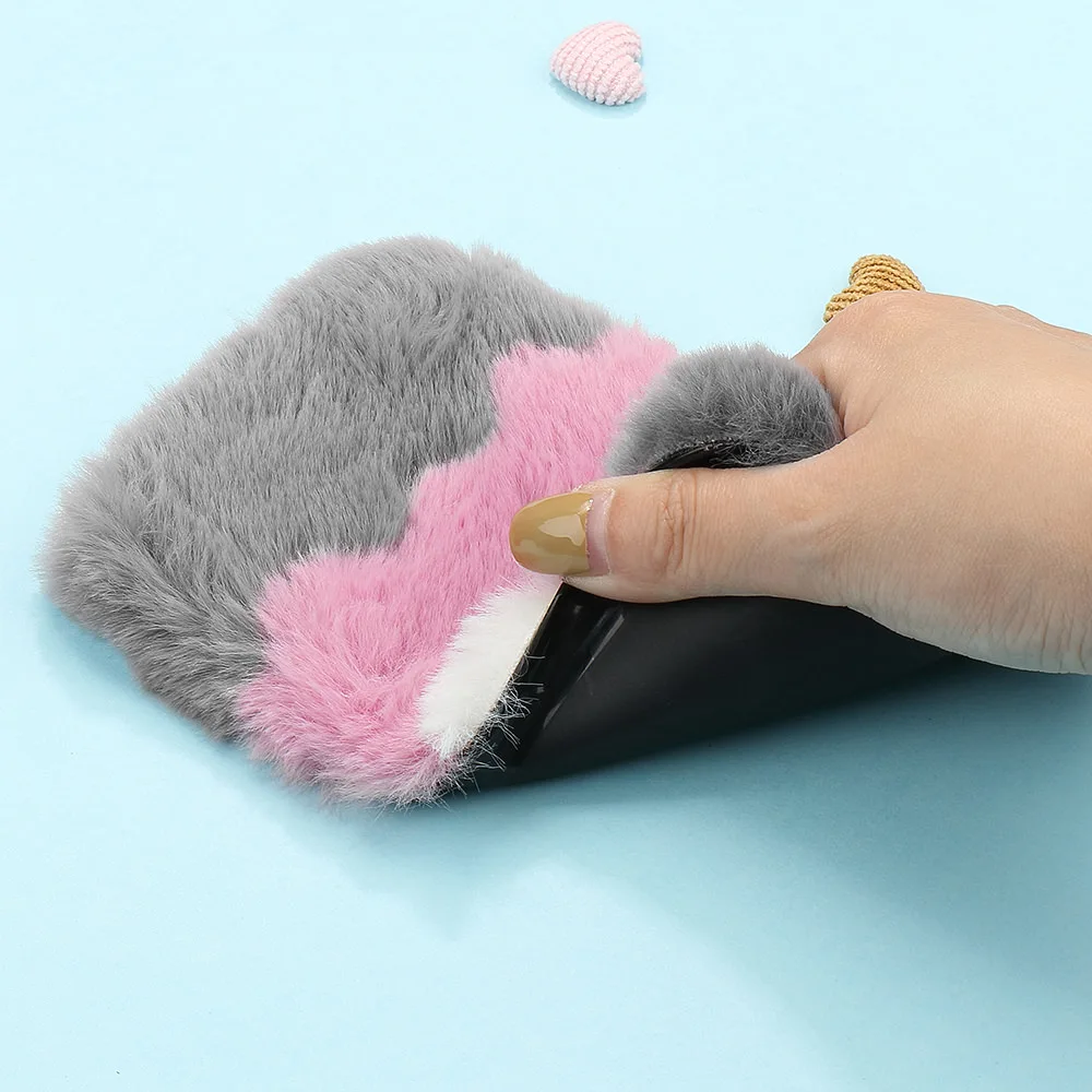 LAPOPNUT мороженое искусственный мех силиконовый чехол теплый зимний для Samsung Galaxy S20