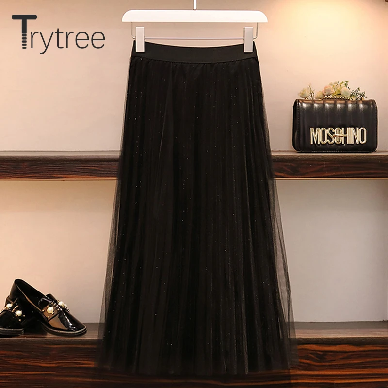 Trytree/осенне-зимний женский костюм из двух предметов повседневный двубортный топ