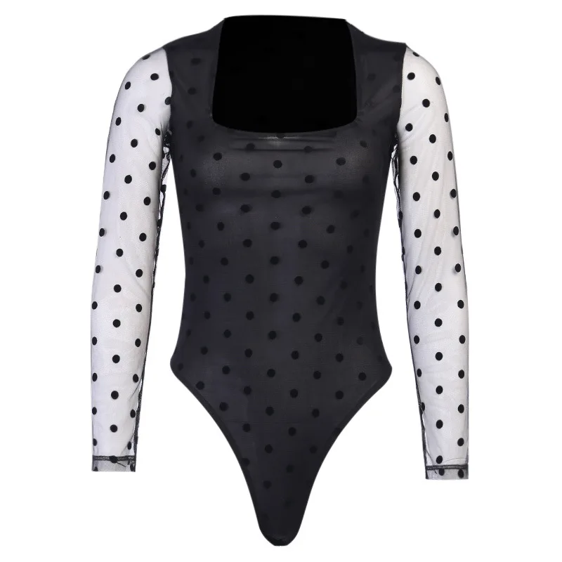 Lofia боди женский комбинезон лето 2020 сексуальное кружевное Fang Ling темпераментное в