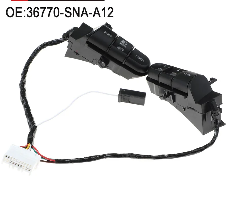 Новый переключатель управления аудио на руль круиз-переключатель для Honda Civic