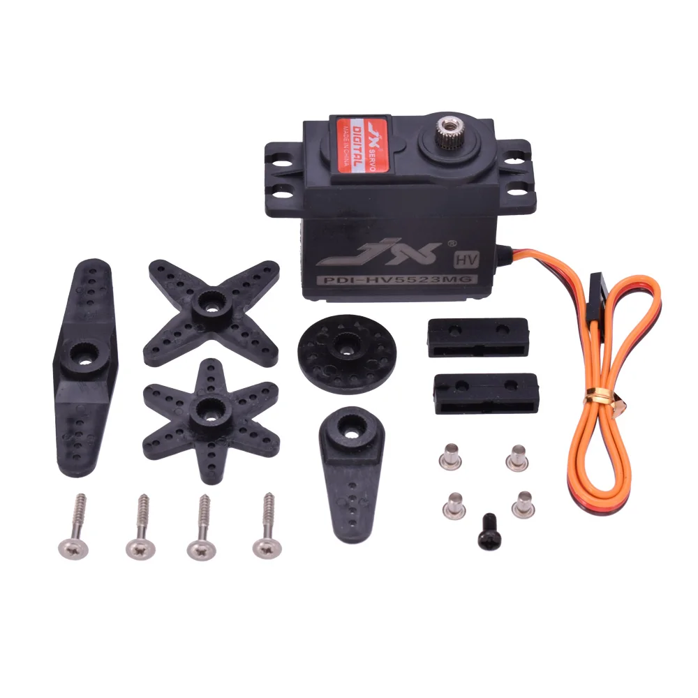 JX PDI-HV5523 HV Высокое напряжение 23 кг металлическая Шестерня цифровой сердечник