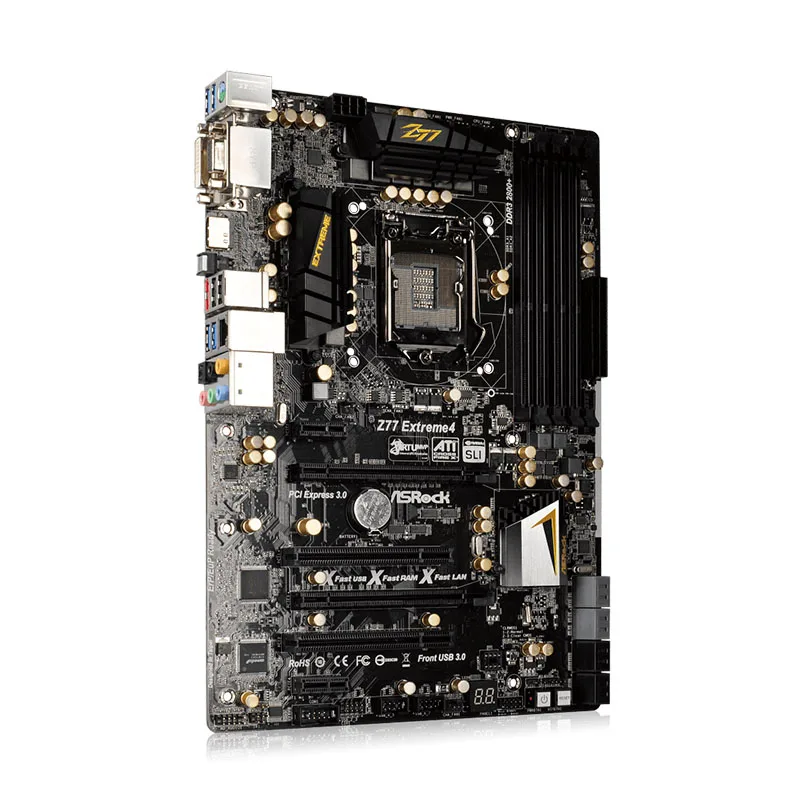 Bestellen Für ASRock Z77 EXTREME4 Original Motherboard Intel Z77 DDR3 LGA 1155 Core I7/i5/i3 Prozessoren USB 3,0 Verwendet Desktop-Motherboard