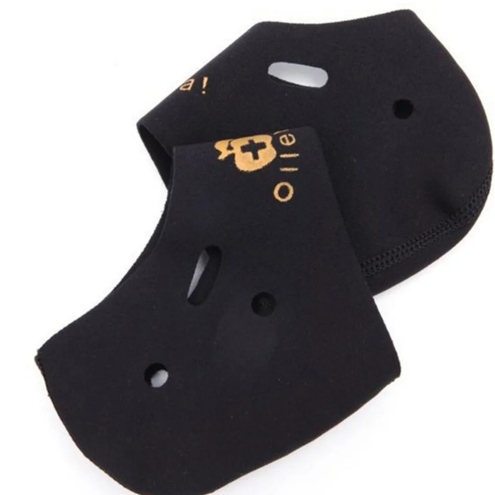 

4pcs Plantar Fasciitis Therapy Wrap Heel Foot Pain Arch Support Ankle Brace Heel Protector Insole Orthotic(Black)