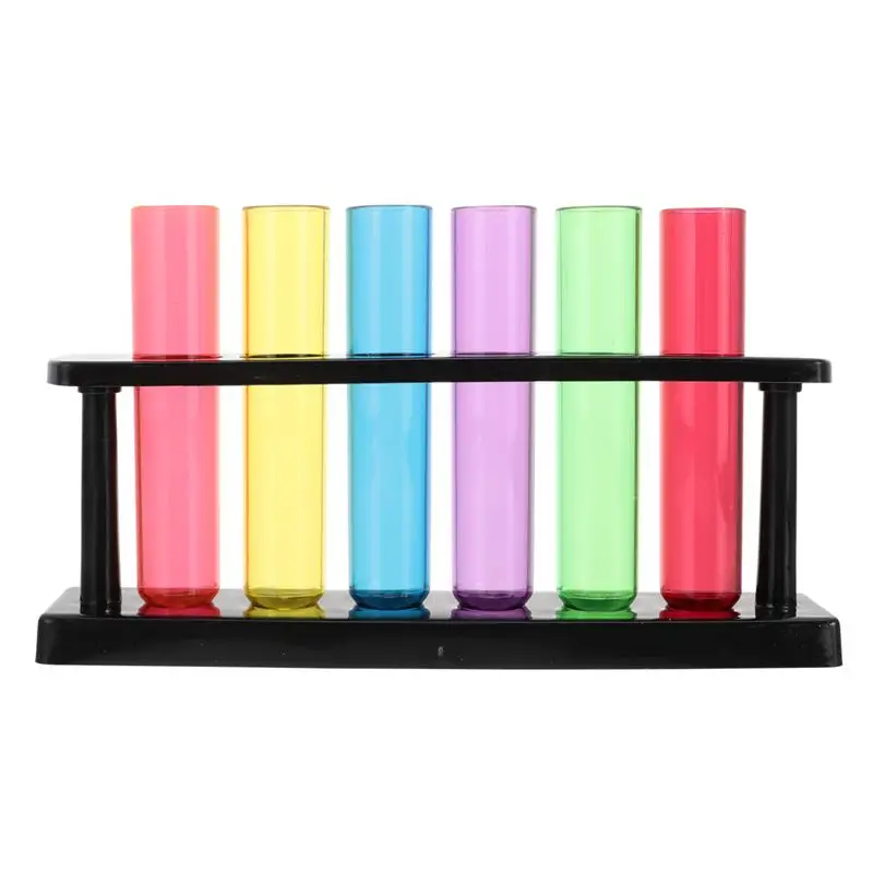 1 комплект пластиковых пробирок прозрачные пробирки практичные для науки |