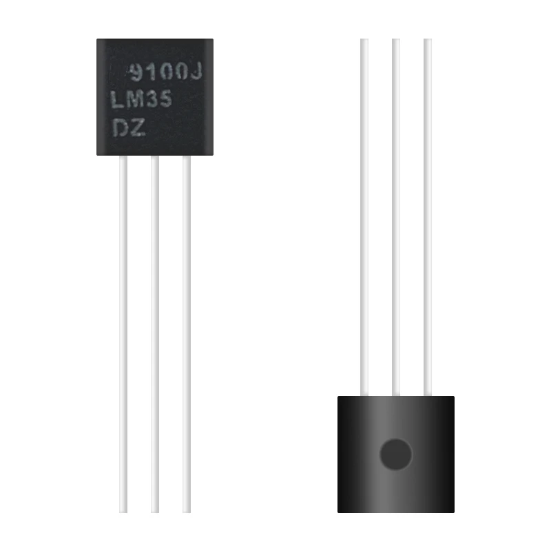 100 шт. совершенно новый LM35DZ TO-92 LM35 точный датчик температуры по Цельсию для IC