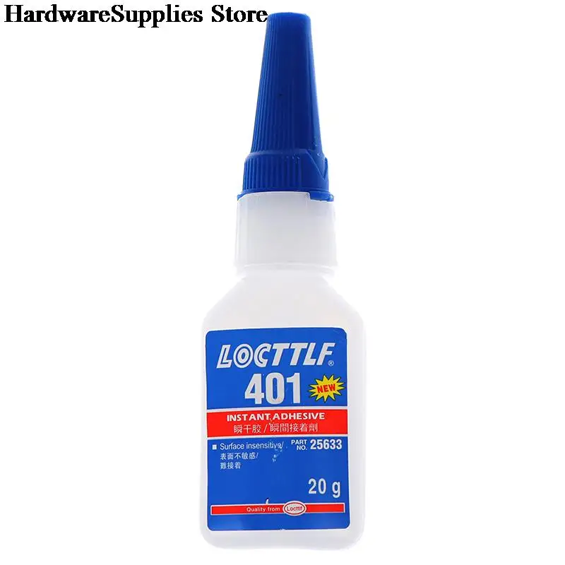 

401 Rapid Fix Instant Fast Adhesive Quick Dry Universal Glue 20g Bottle Stronger Multi-Purpose Jewelry Stone Super Glue