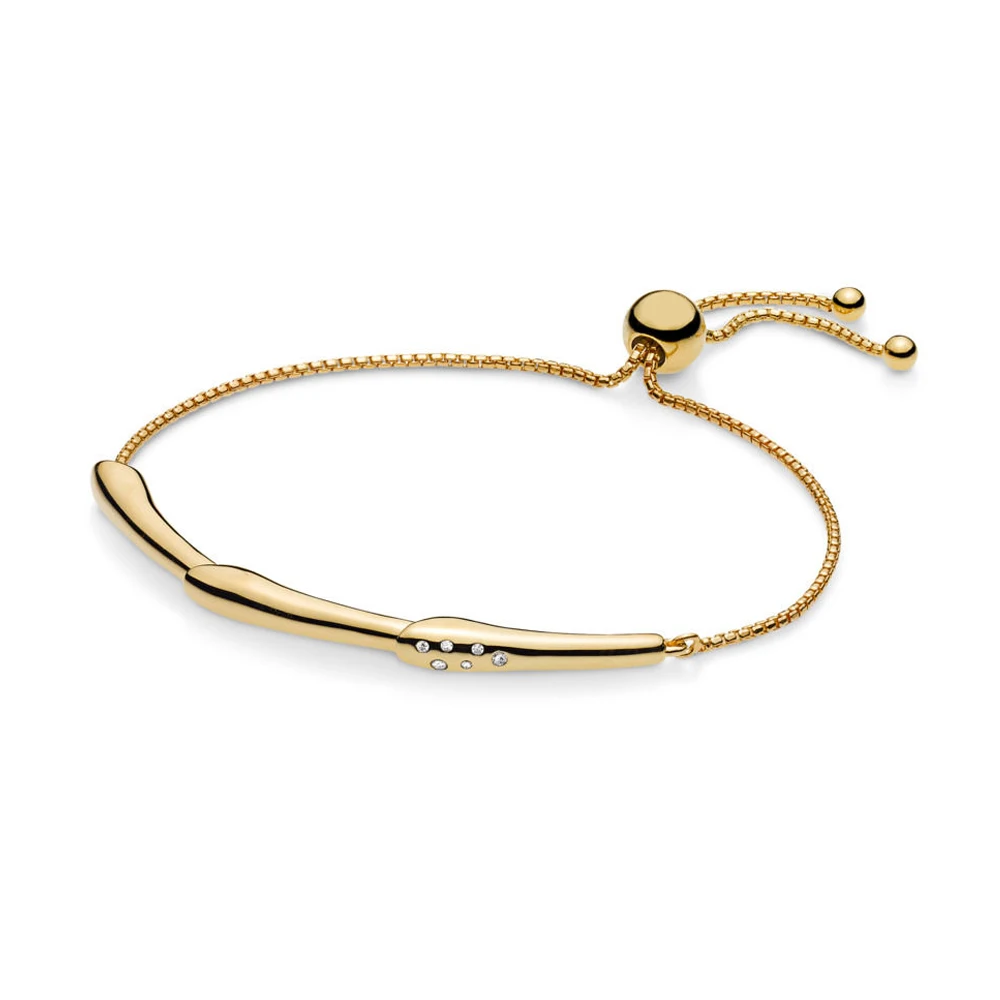 

PDB SL high quality 925 sterling silver series fashion charm DIY bracelet suitable for bead charm female bracelet jewelry gift