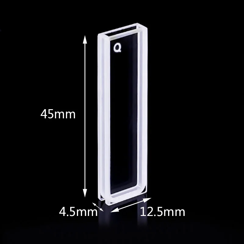 Стандартная кварцевая кювета с крышкой (2 мм)/кварцевый