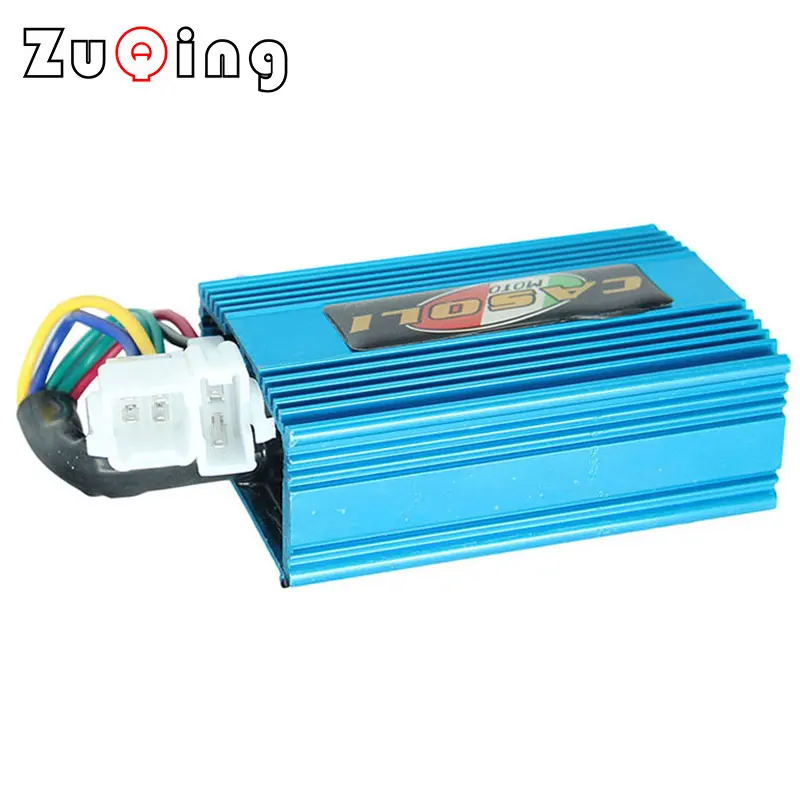 

Motocross GY6 6pin AC Racing CDI Box New Performance Aluminum AC Racing CDI For CG125 CG250 AC Engine Dirt Bike ATV Quad