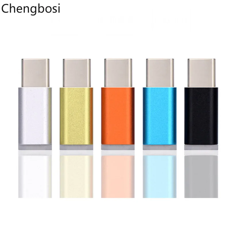 Алюминиевый сплав Micro USB-Type C адаптер конвертер Разъем для телефона планшета с шнурком аксессуары для телефонов для Xiaomi