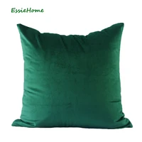 essie home luxury green moss emerald green velvet forest green cushion cover pillow case lumber pillow case hunter green velvet