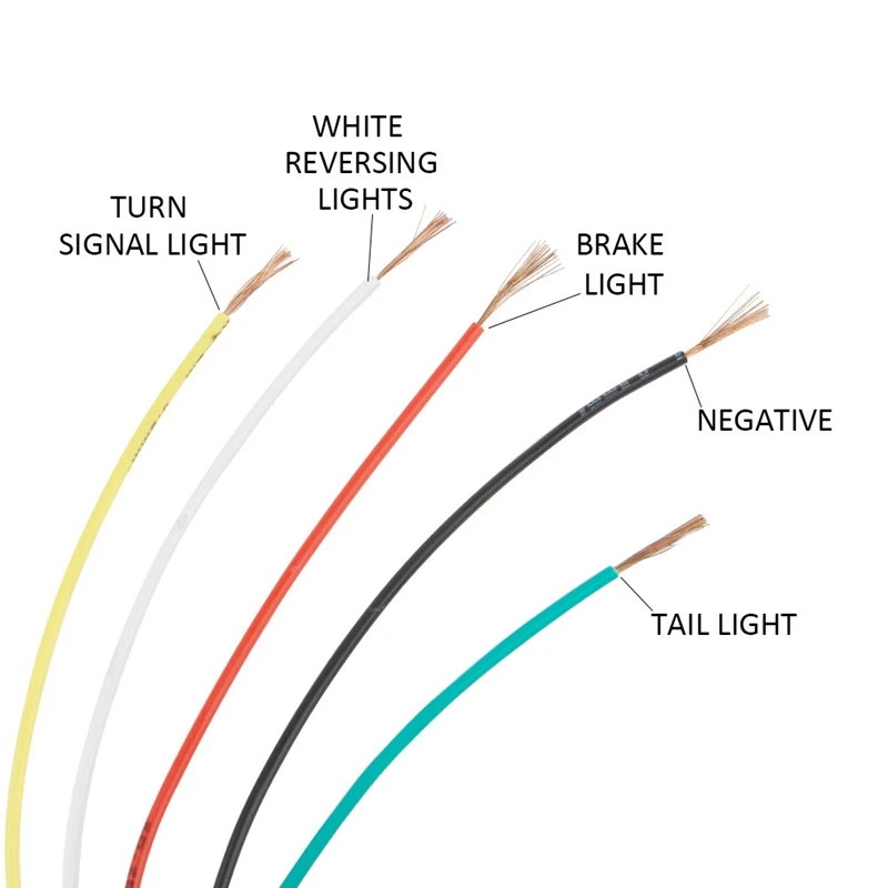 Круглый красный/янтарный 56Led Стоп сигнал поворота задние фонари для грузового