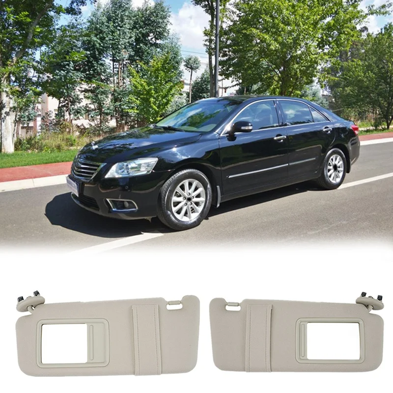 Автомобильный левосторонний солнцезащитный козырек без туалетного столика