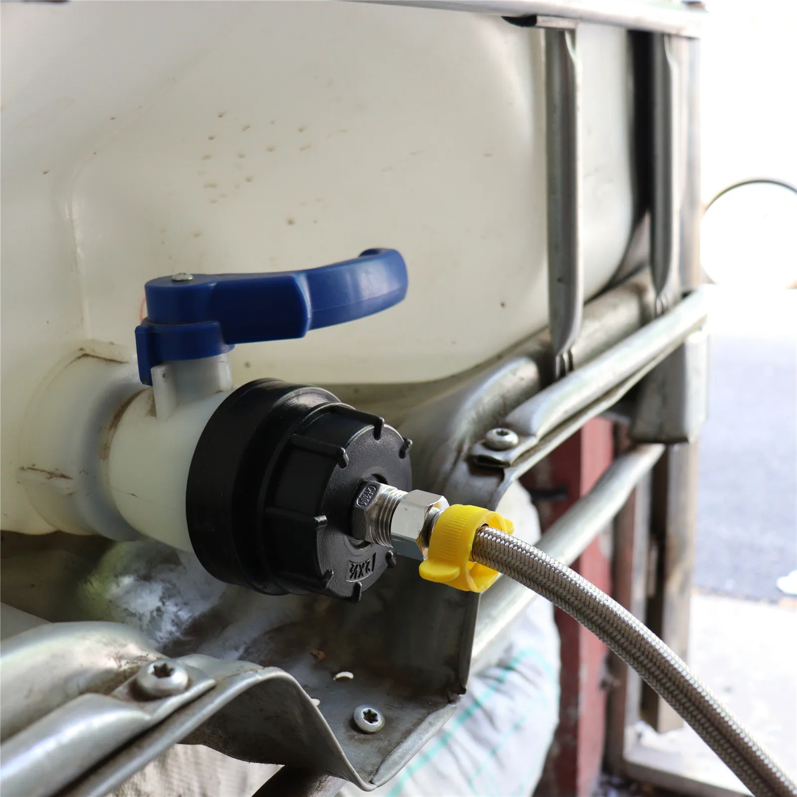 IBC длиной 1 м шланг кран контейнер из тонкого материала Tap адаптер бочка тонна