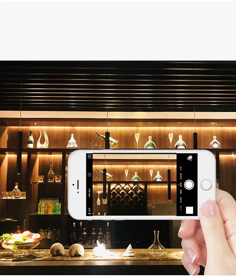 Серебристые/черные/белые приглушаемые миниатюрные светодиодные светильники 3 Вт