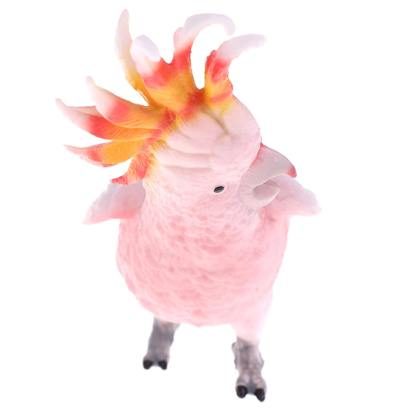 1 шт. пластиковая модель сделай сам имитация какаду животного домашний декор