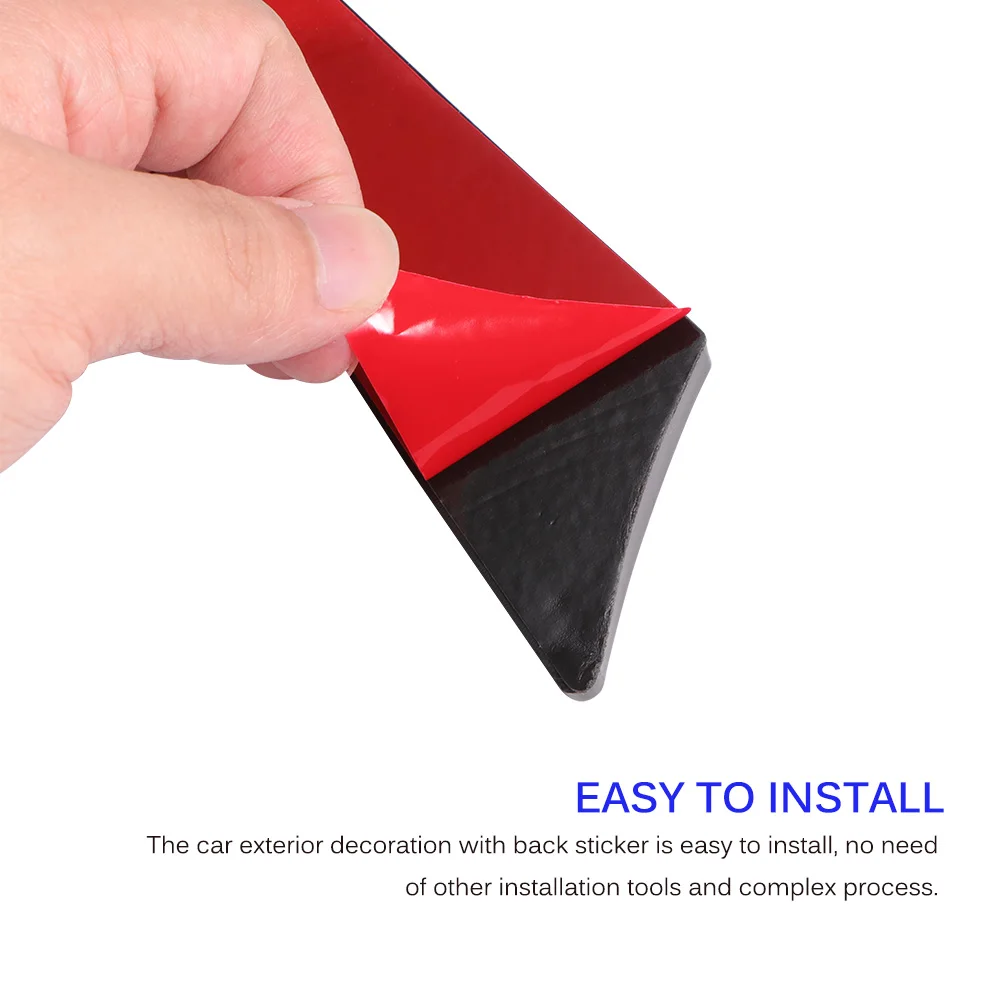 Наклейки на капот автомобиля черные универсальные боковые воздухозаборные