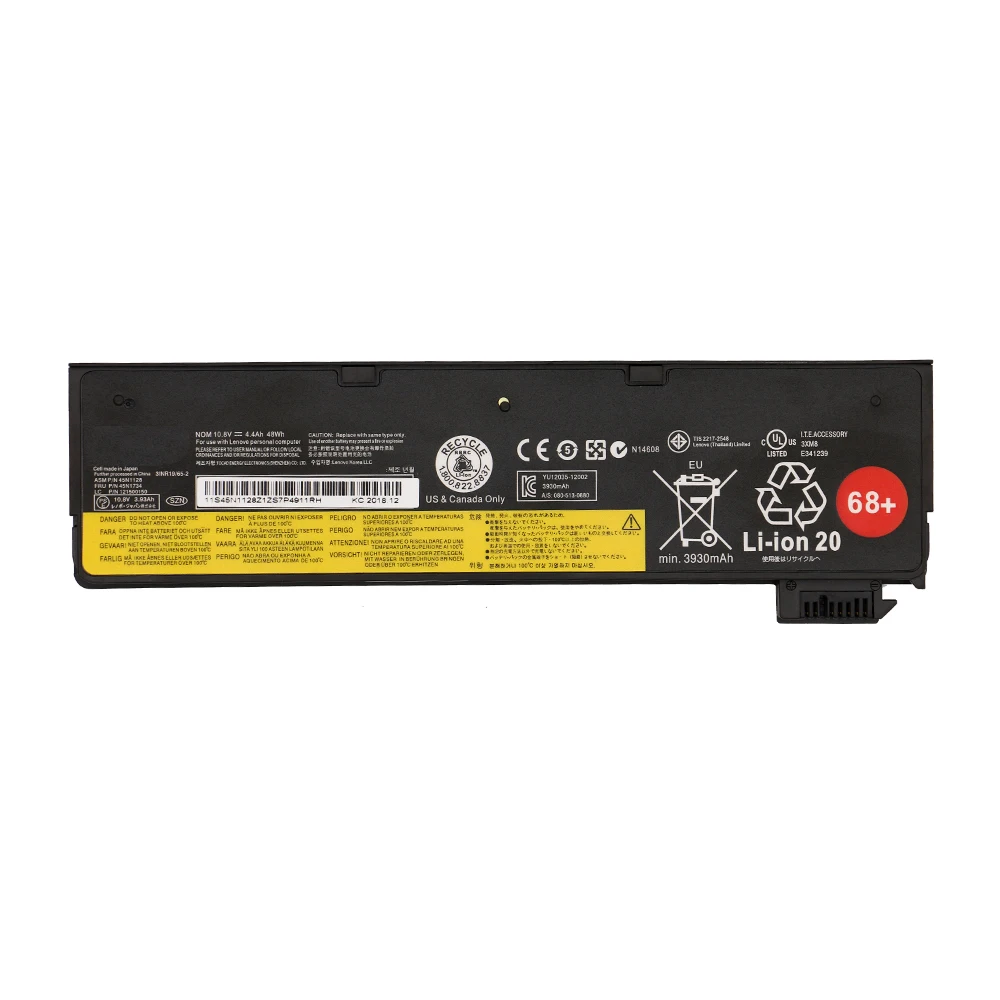 thinkpad x240 laptop battery for lenovo t440s x260 x250 x240s t450 t470p t450s x270 t440s k2450 w550s 45n1136 45n1738 45n1134 free global shipping
