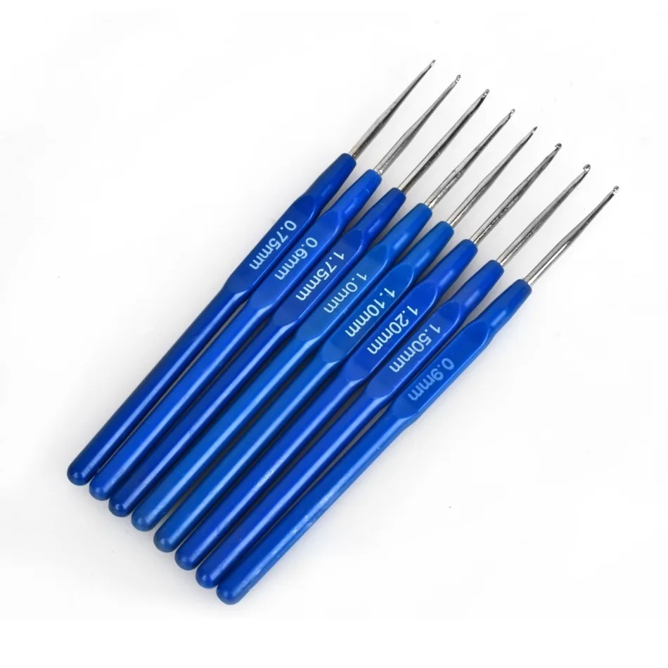 Professional Crochet Hook Set Knitting Needles Stitches Craft Case Agulha 16 differ sizes Sewing Tools | Дом и сад
