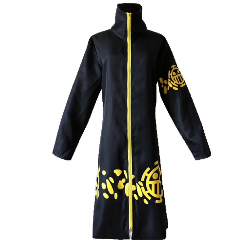 Цельнокроеное пальто из аниме костюм для косплея правостороннее Trafalgar плащи