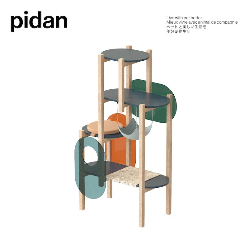 Скалолазающая рама для кошки скалолазающая колонна из цельного дерева кошечка